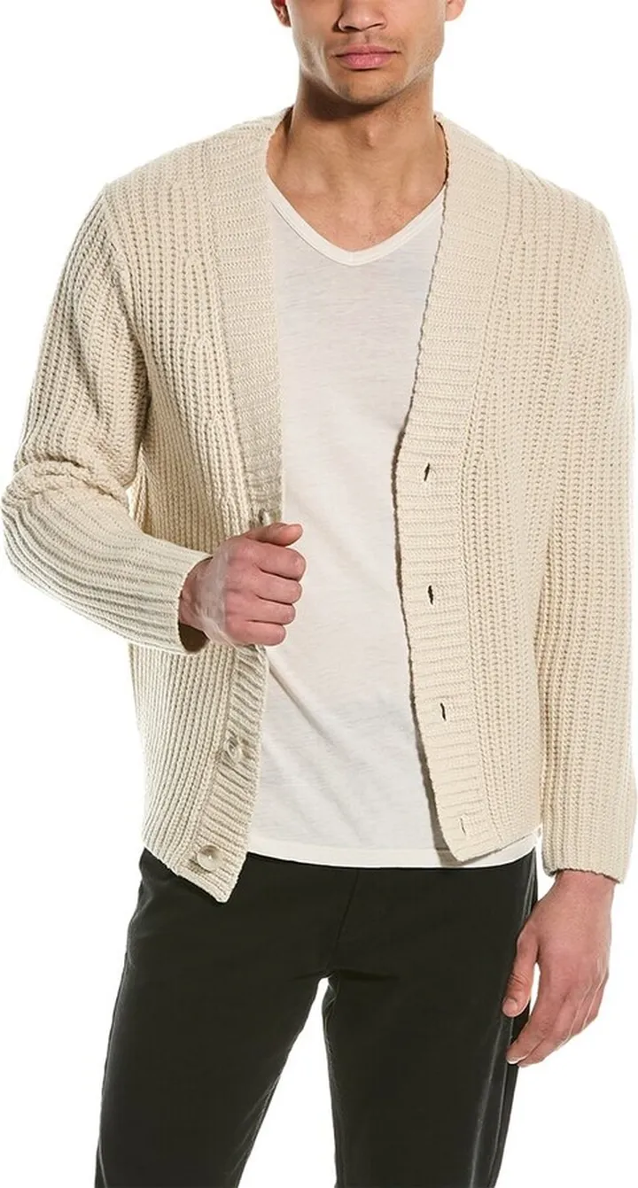 Vince Heirloom Wool & Cashmere-Blend Cardigan