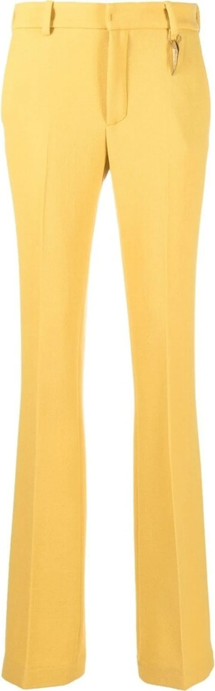 Straight-Leg Virgin-Wool Trousers