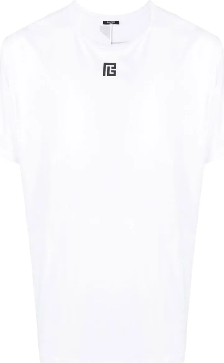 logo-print cotton T-shirt