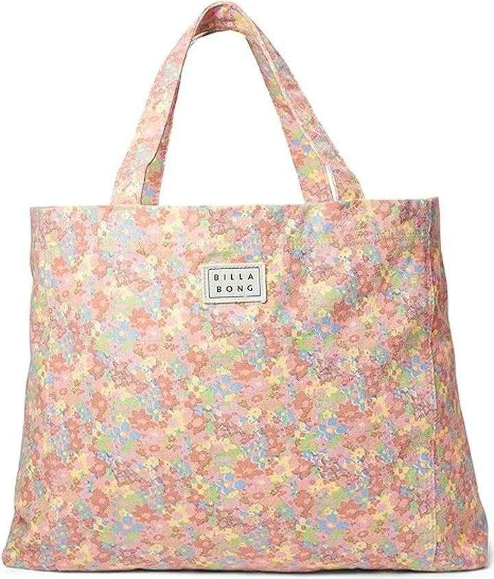 Billabong So Essential Tote Bag (Pink Trails) Tote Handbags