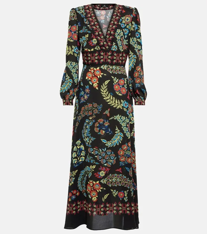 Floral midi dress