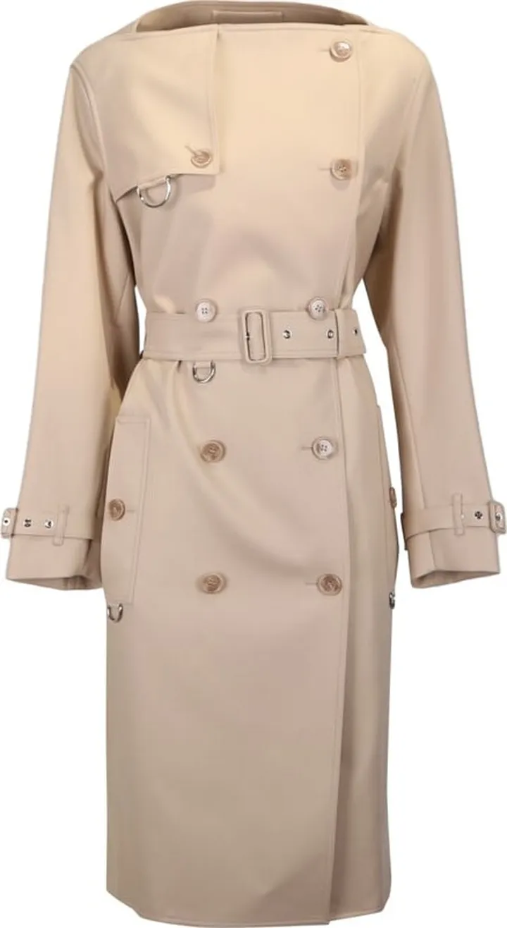 Cotton Gabardine Trench Coat