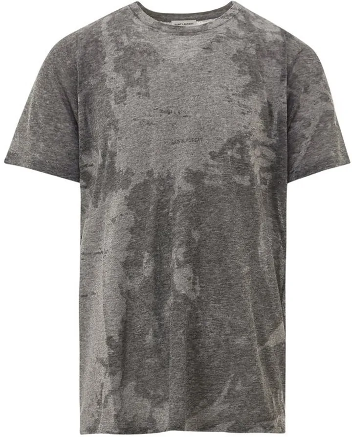 Saint Laurent Rive Gauche Dévoré T-Shirt