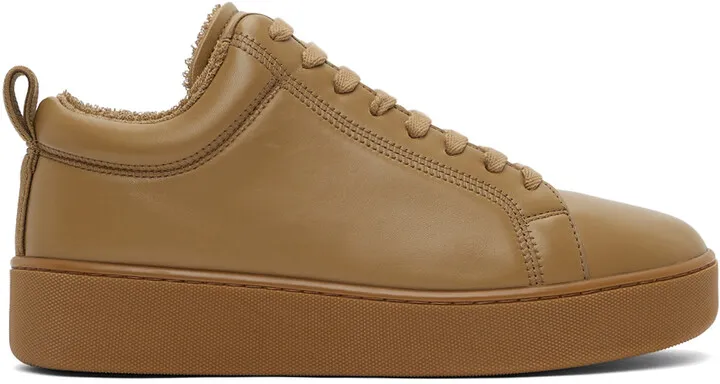 Bottega Veneta Brown Chunky Platform Sneakers