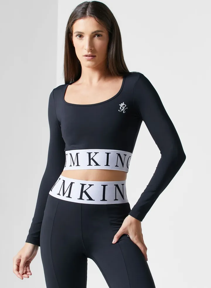Logo Crop Top