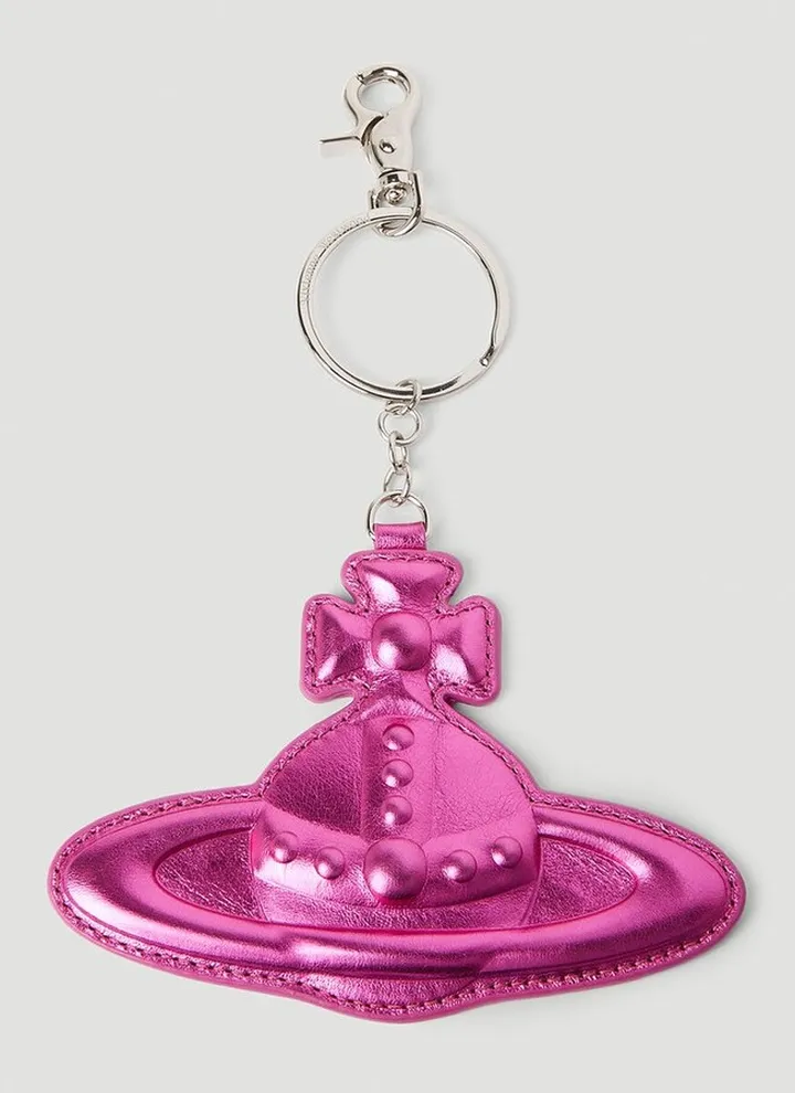 Vivienne Westwood Orb Plaque Keyring