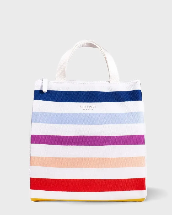 Candy Stripe Lunch Tote