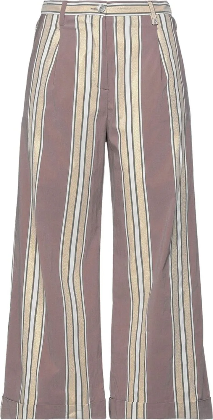 Cropped Pants Pastel Pink