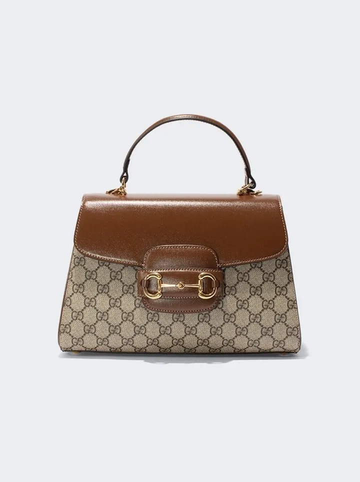 1955 Horsebit Bag Brown Sugar