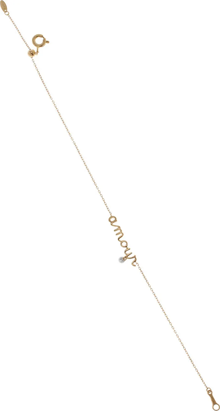 Women's The Amour 18K Yellow Gold Diamond Bracelet