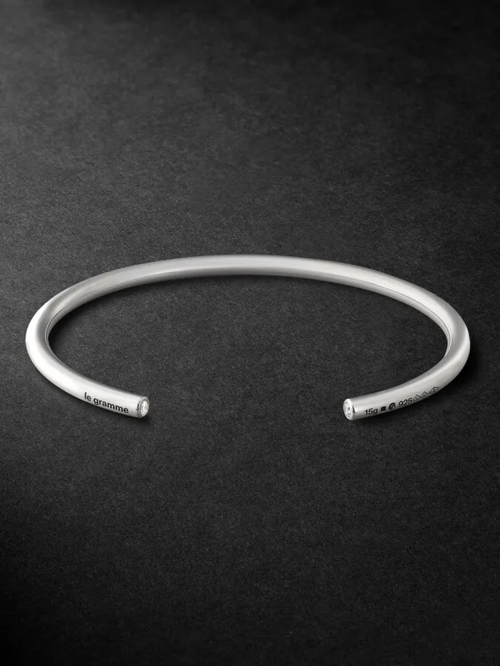 15g Sterling Silver Diamond Cuff