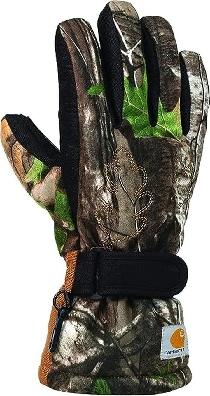 Carhartt Boys' Camo Glove (Multicolor) Extreme Cold Weather Gloves