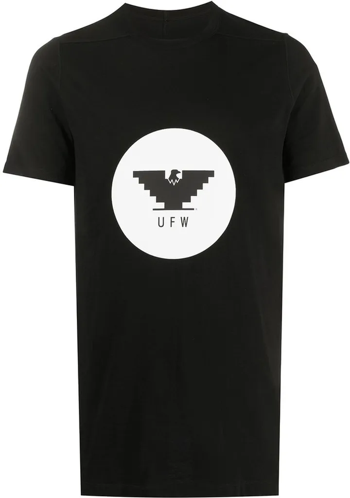 graphic print round neck T-shirt