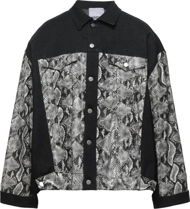Denim Outerwear Black