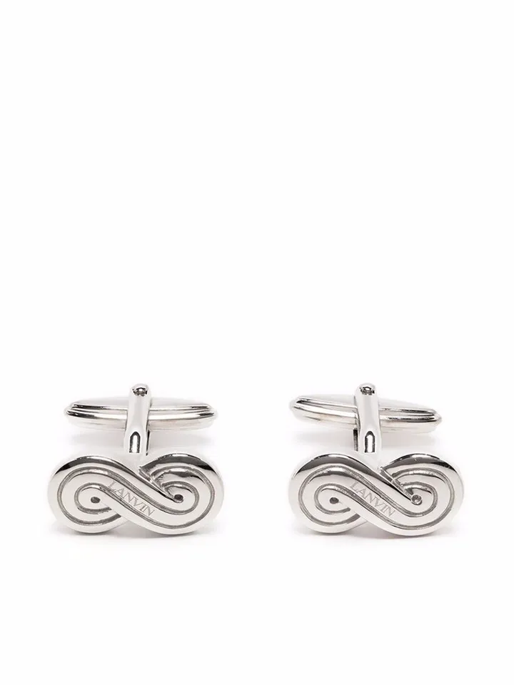 Swirl Charm Cufflinks