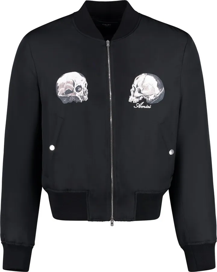 Silk Bomber Jacket