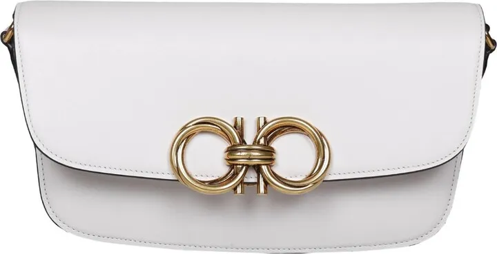 Salvatore Shoulder Bag With Gancini Buckle
