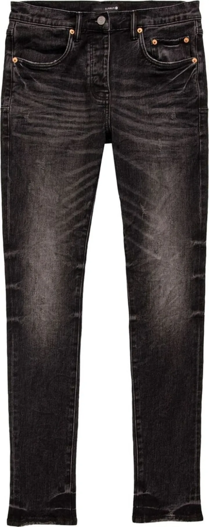 Faded-Effect Skinny Jeans