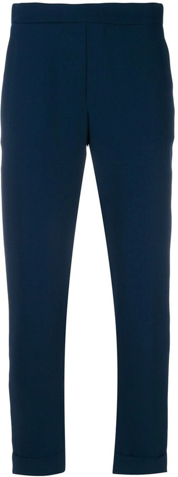 Rolled Cropped Trousers