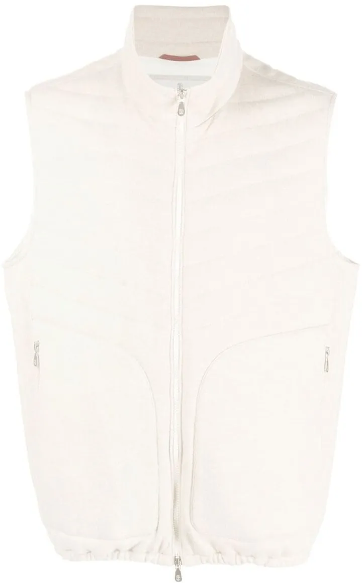 Zipped Padded Gilet