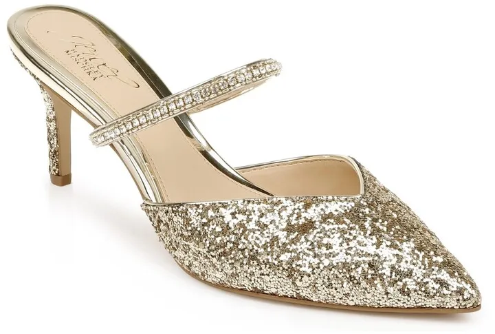 Jewel Badgley Mischka Women's Jan Evening Mule Women's Shoes