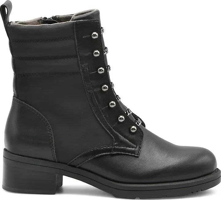 Davide Zip Combat Boots