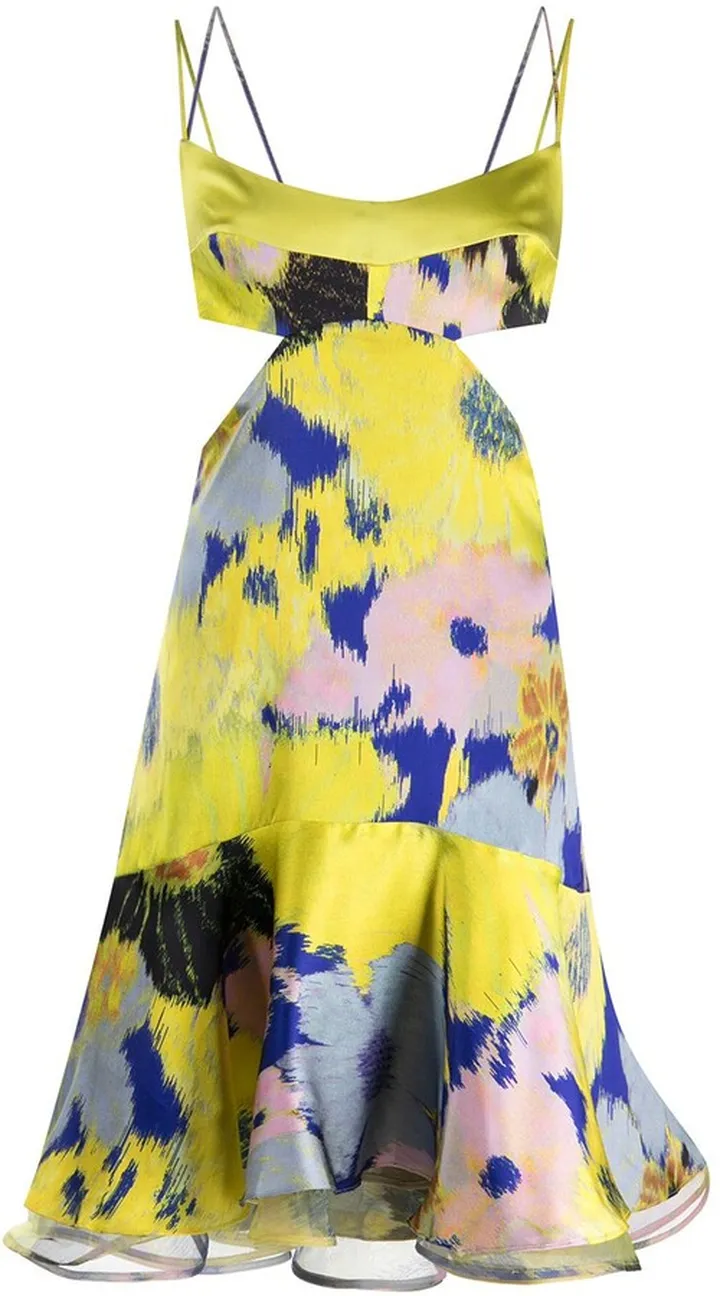 Analissa cut-out detail dress
