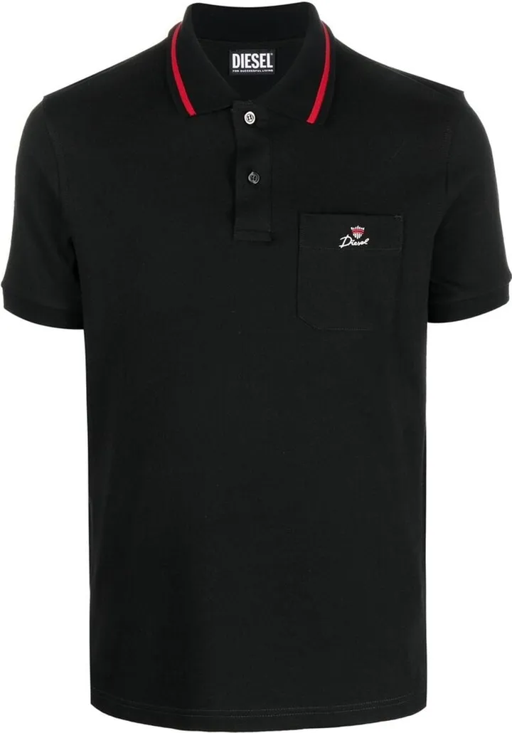 Embroidered-Logo Polo Shirt