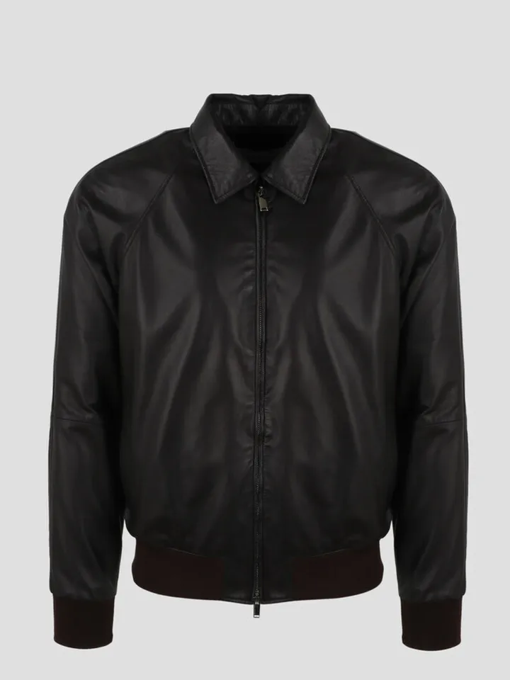 Tagliatore nappa leather jacket.