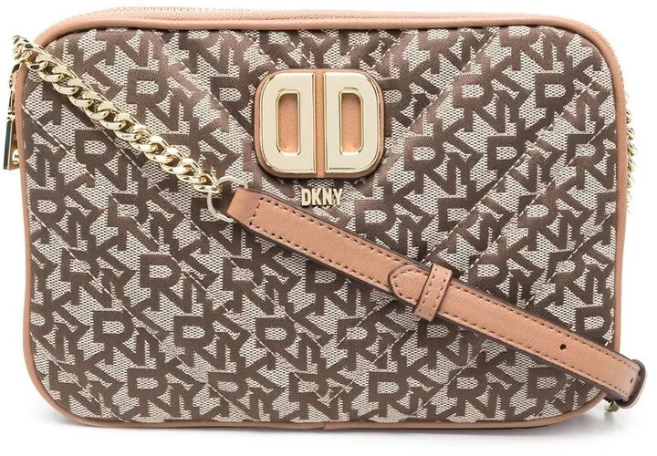Monogram-Print Shoulder Bag