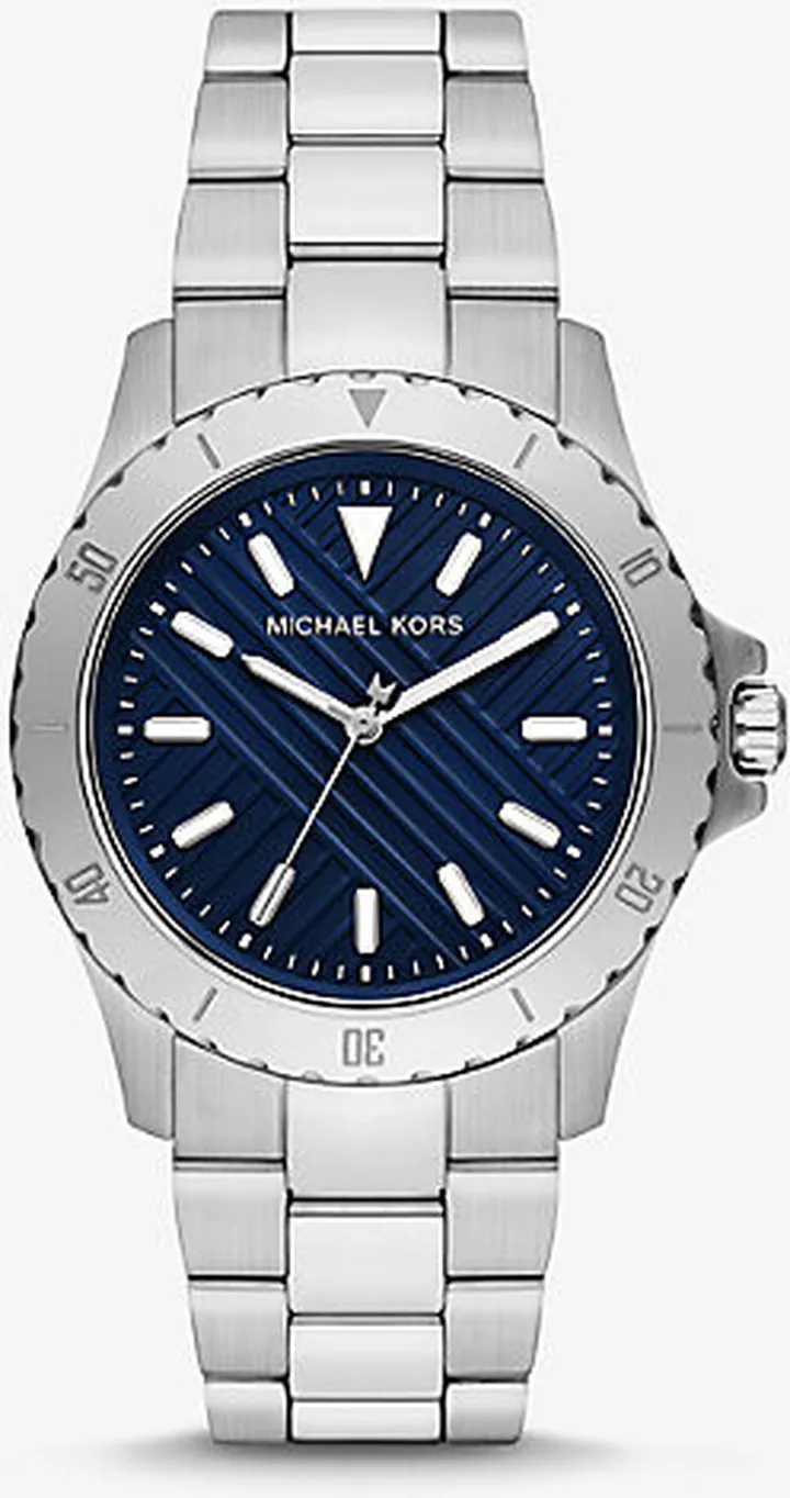 Slim Everest Silver-Tone Watch