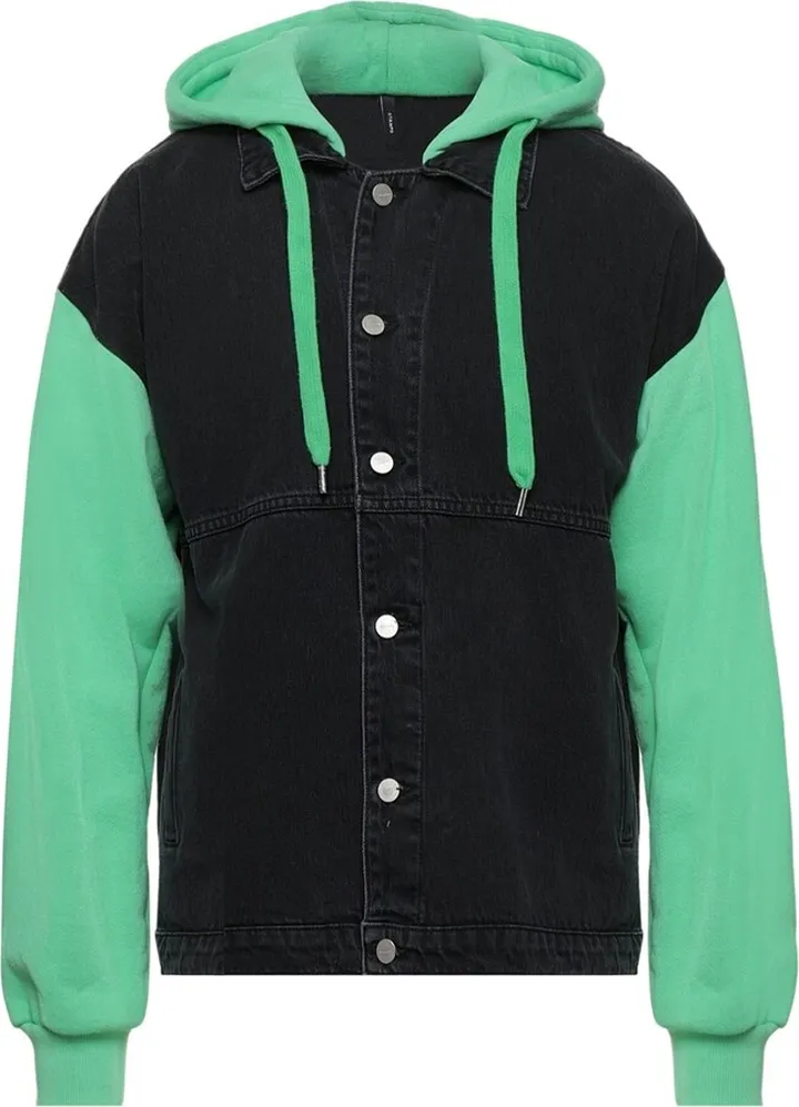 Denim Outerwear Black