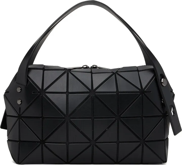Bao Bao Issey Miyake Black Boston Matte Bag