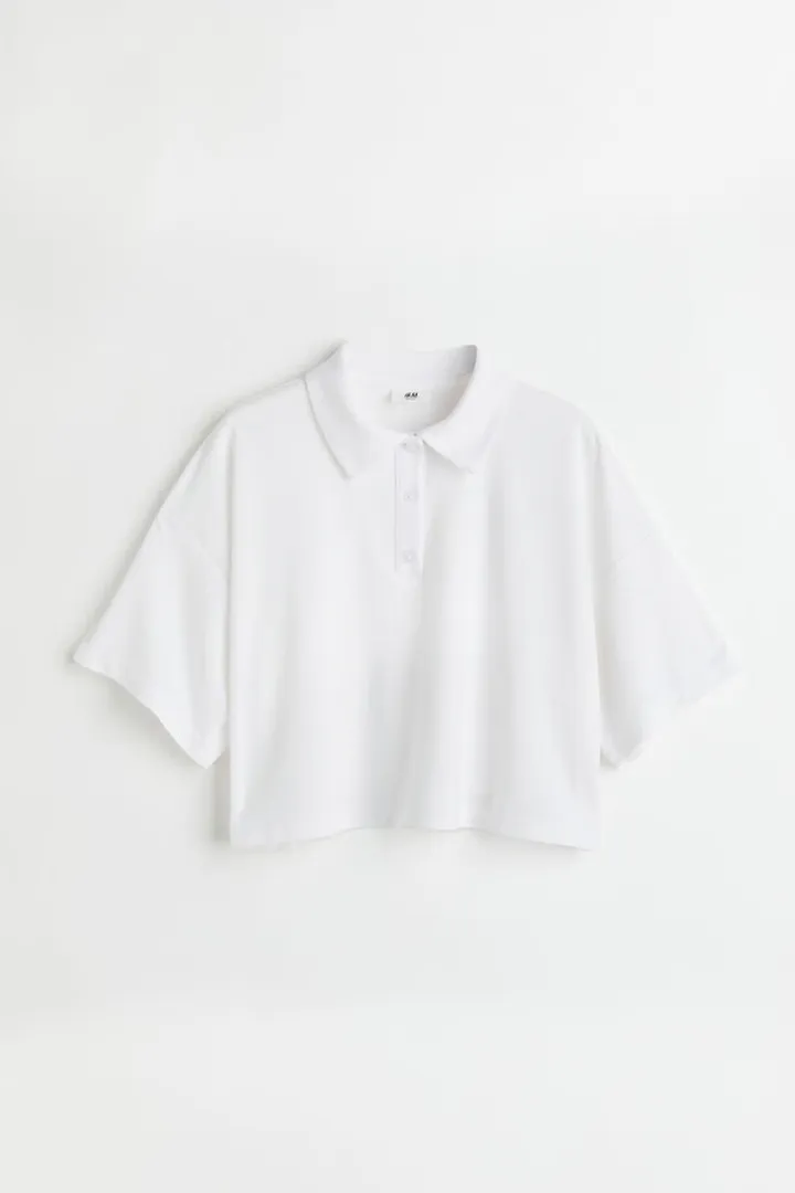 Polo Crop Top