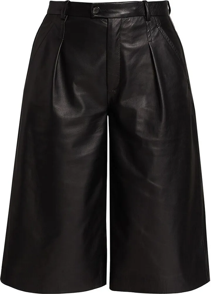 Layne Leather Gaucho Pants