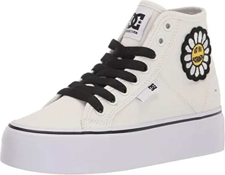 DC Women's Manual Hi Platform Skate Shoe