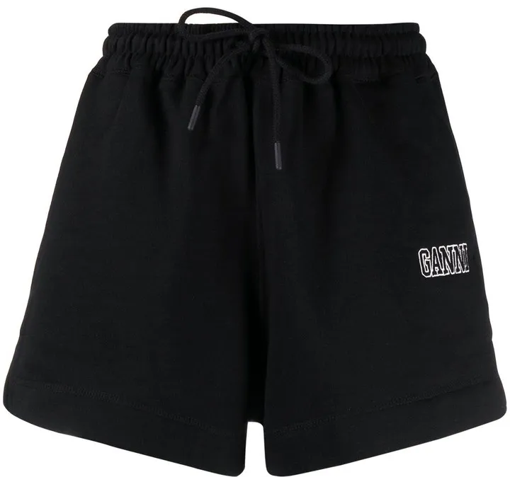 Logo-Embroidered Cotton Shorts