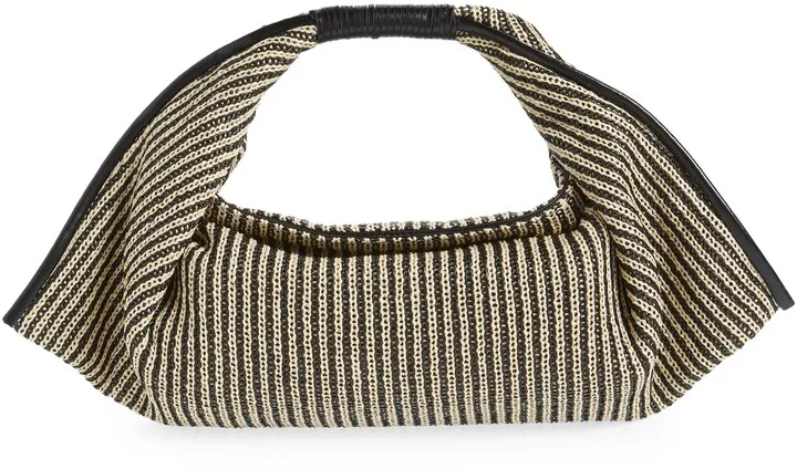 Jetson Raffia Shoulder Bag