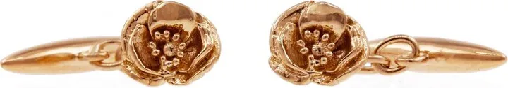 Lee Renee - Poppy Cufflinks - Rose Gold