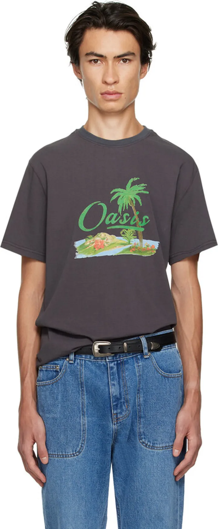 Kijun SSENSE Exclusive Gray 'Oasis' T-Shirt