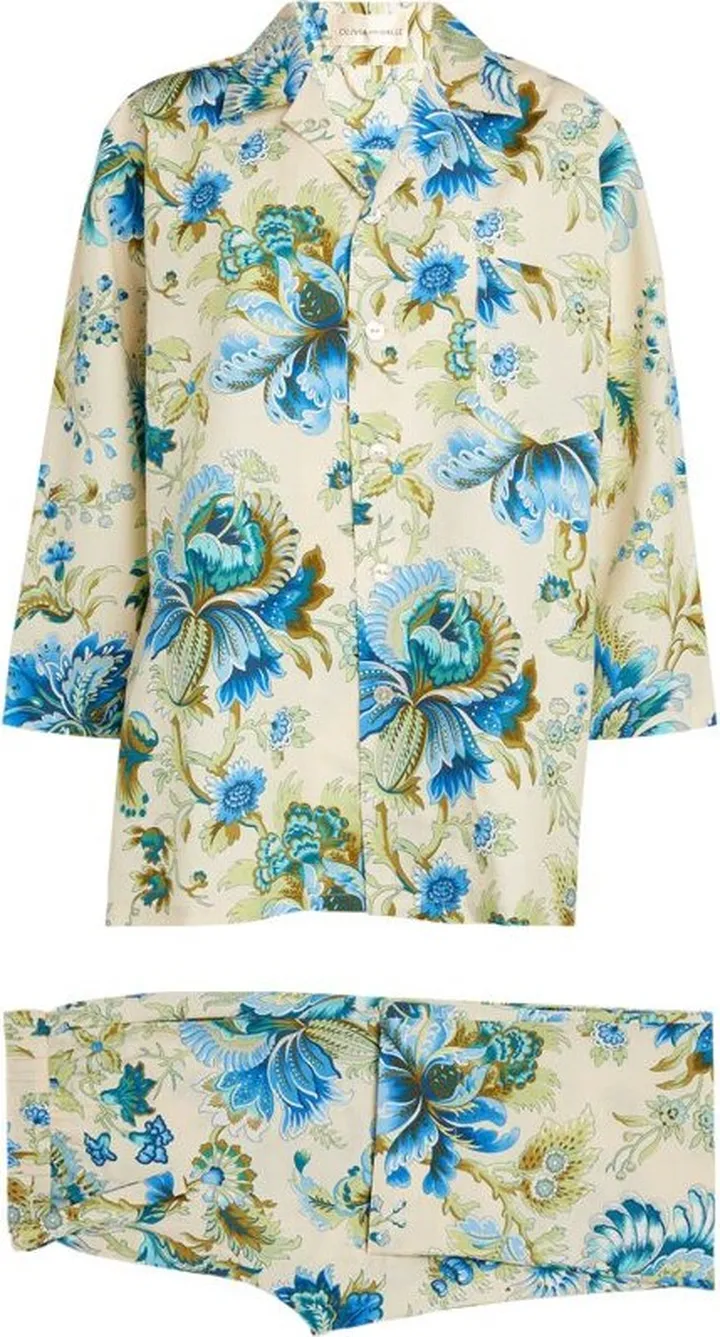 Olivia Von Halle Casablanca Pyjama Set