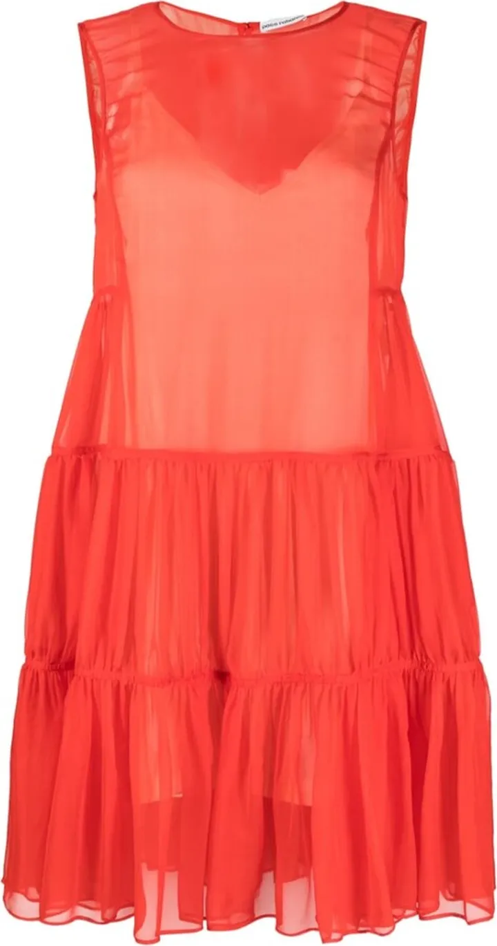 Sleeveless Tiered Minidress