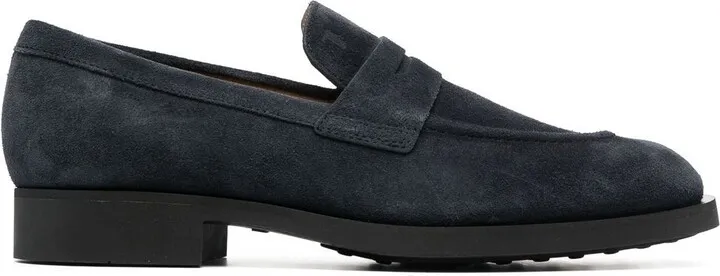 Almond Toe Suede Loafers