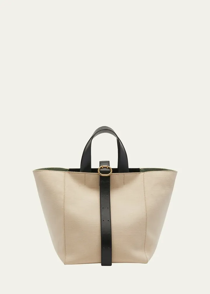 Medium Canvas Square Tote Bag