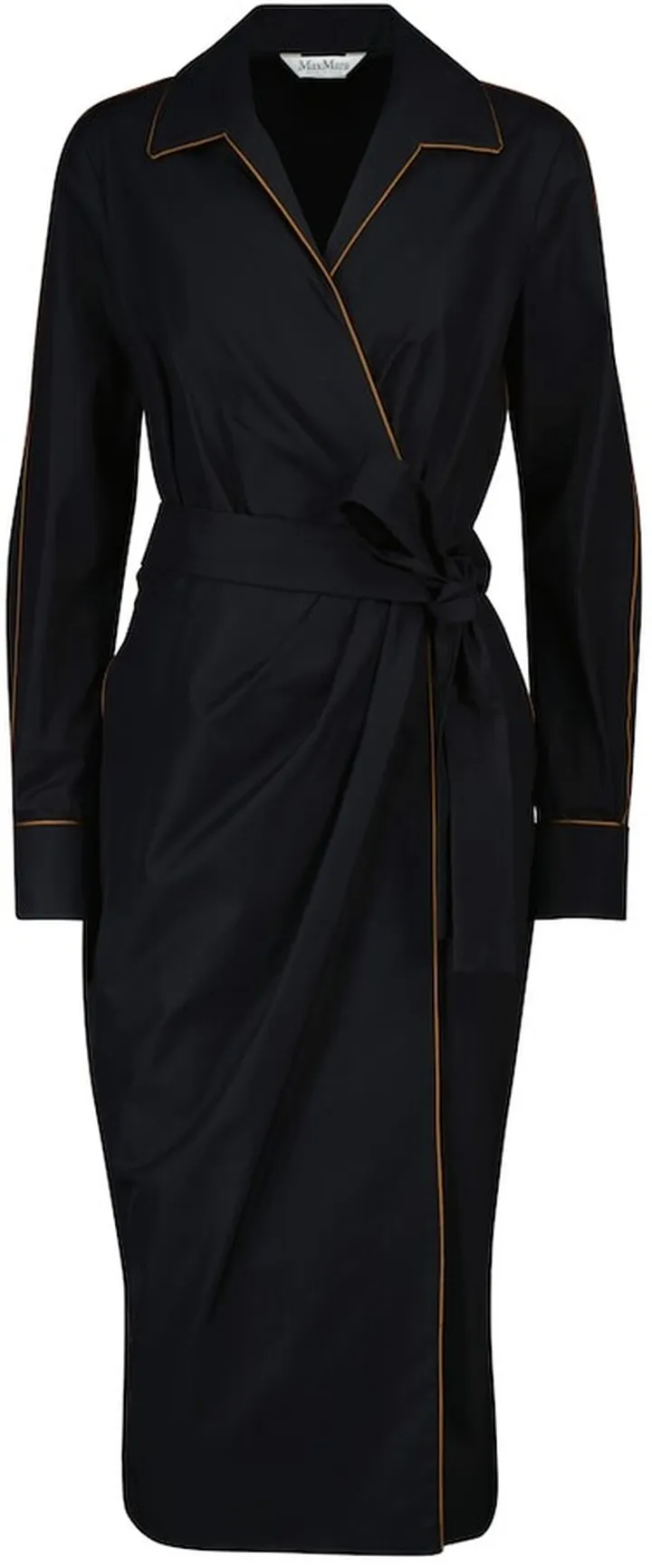 Amadeus wrap midi dress