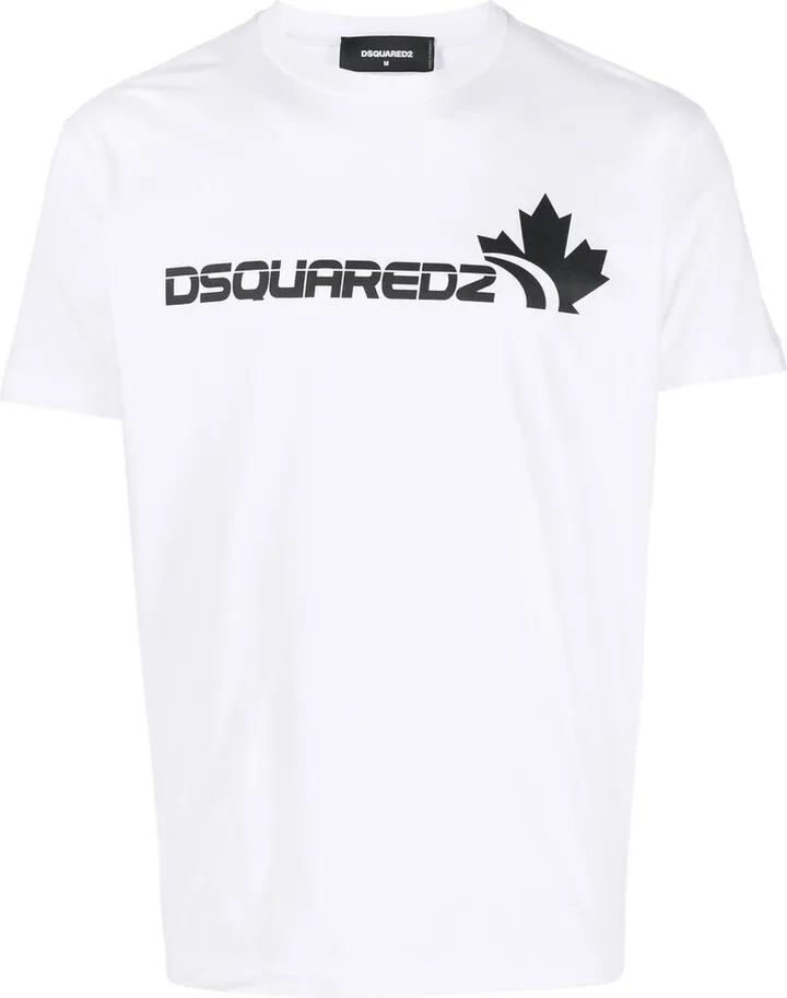 logo-print cotton T-shirt