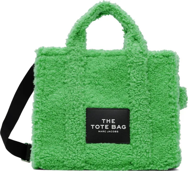 Marc Jacobs Green Medium 'The Teddy' Tote