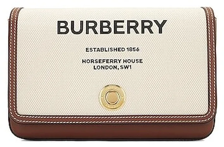 Burberry Hampshire Bag in Tan