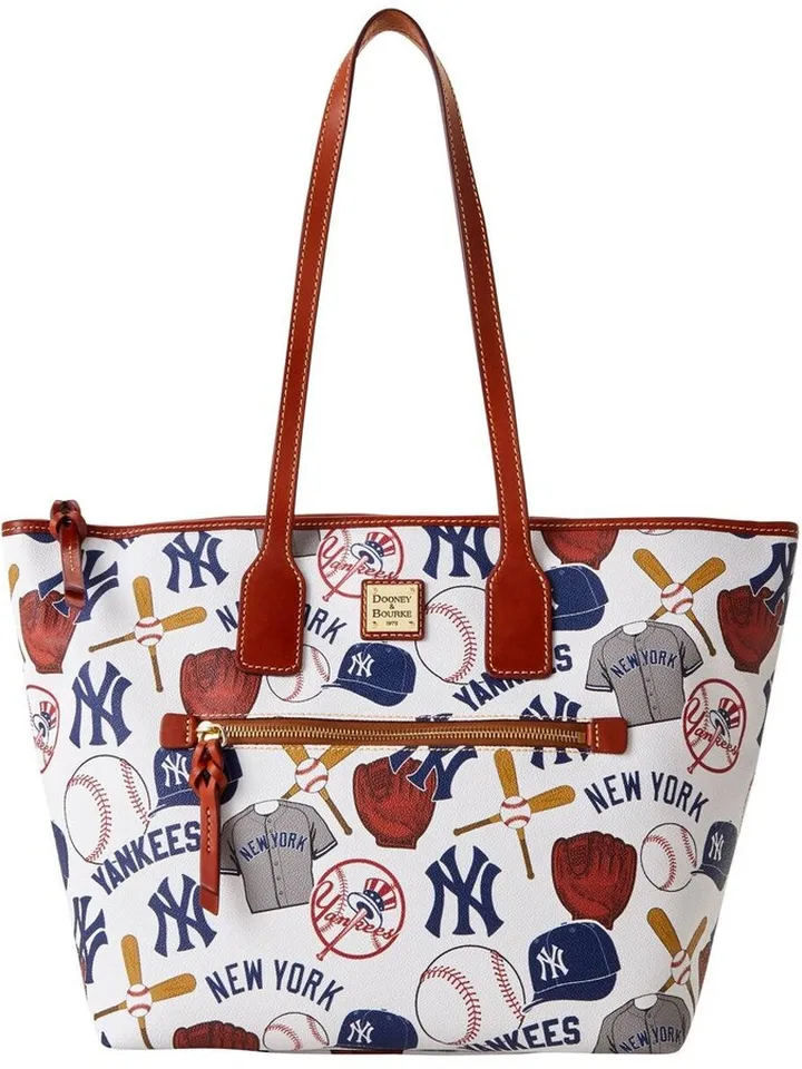 Women's Dooney & Bourke New York Yankees Gameday Zip Tote Bag
