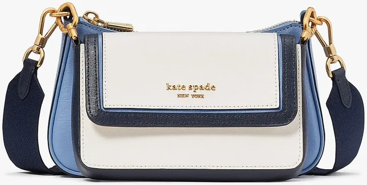 Kate Spade Morgan Colorblocked Double Up Crossbody